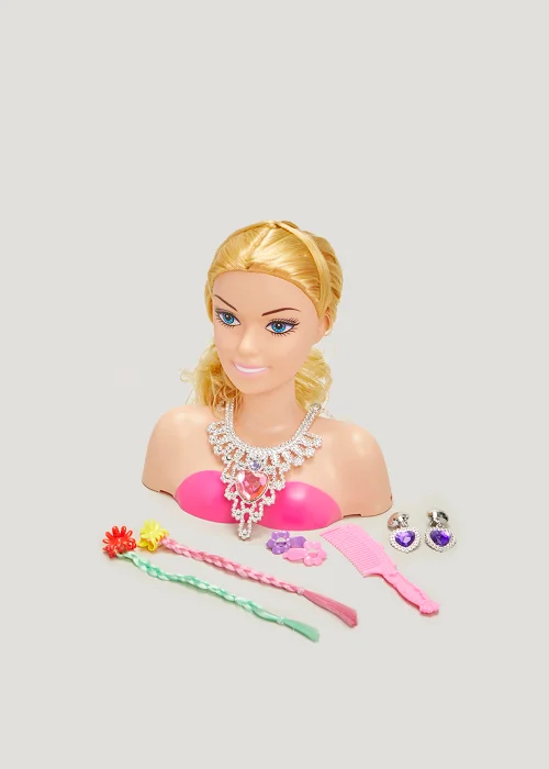 Blonde Doll Styling Head Image 1