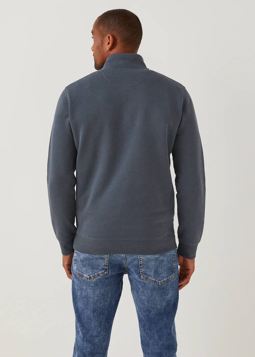 Essential Half Zip Sweatshirt - Small Image 3