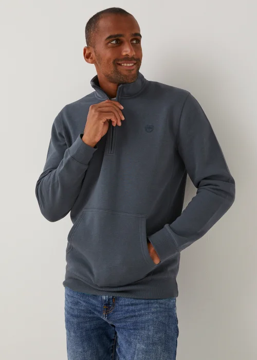 Essential Half Zip Sweatshirt - Small Image 1