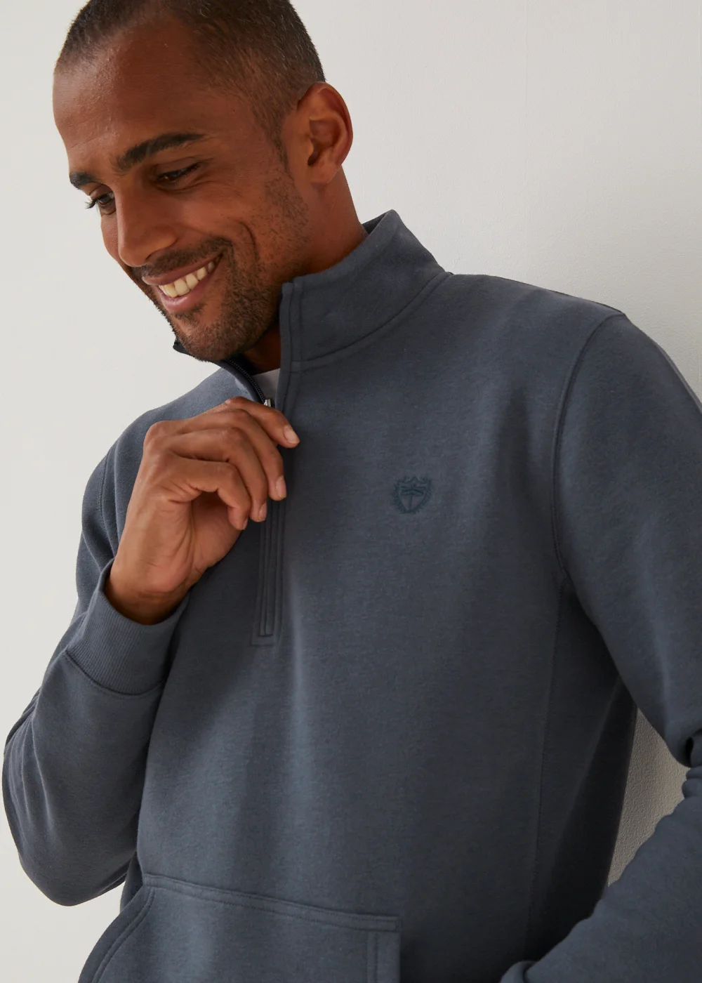Essential Half Zip Sweatshirt - Small Image 5
