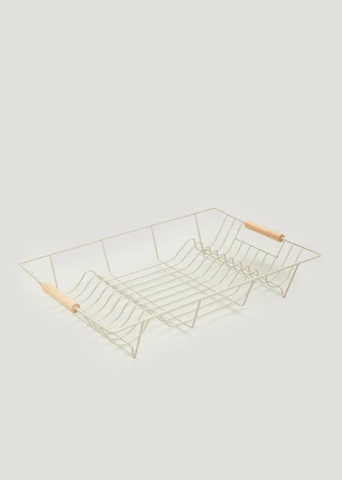Taupe Wire Dish Drainer (31cm x 48cm) Image 1
