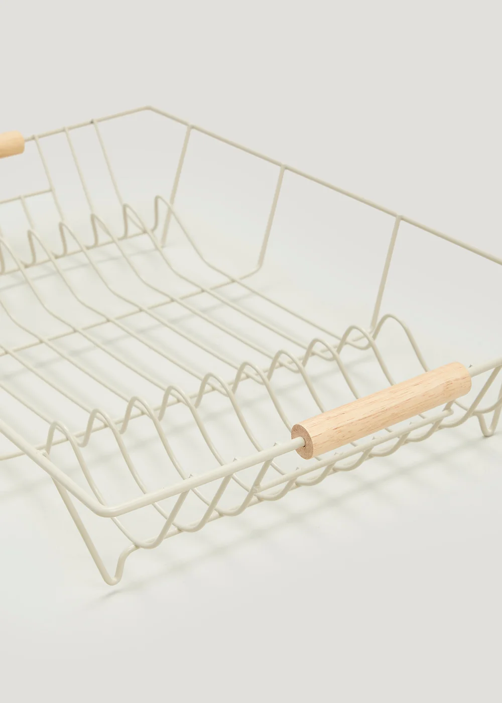 Taupe Wire Dish Drainer (31cm x 48cm) Image 2