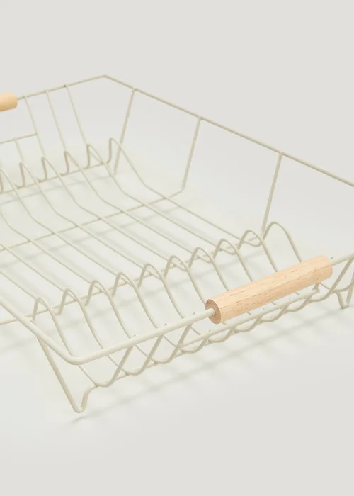 Taupe Wire Dish Drainer (31cm x 48cm) Image 2