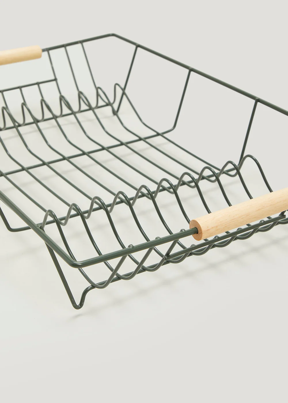Green Wire Dish Drainer (31cm x 48cm) Image 2