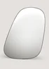 Black Organic Shaped Mirror (40cm x 60cm) Image 1
