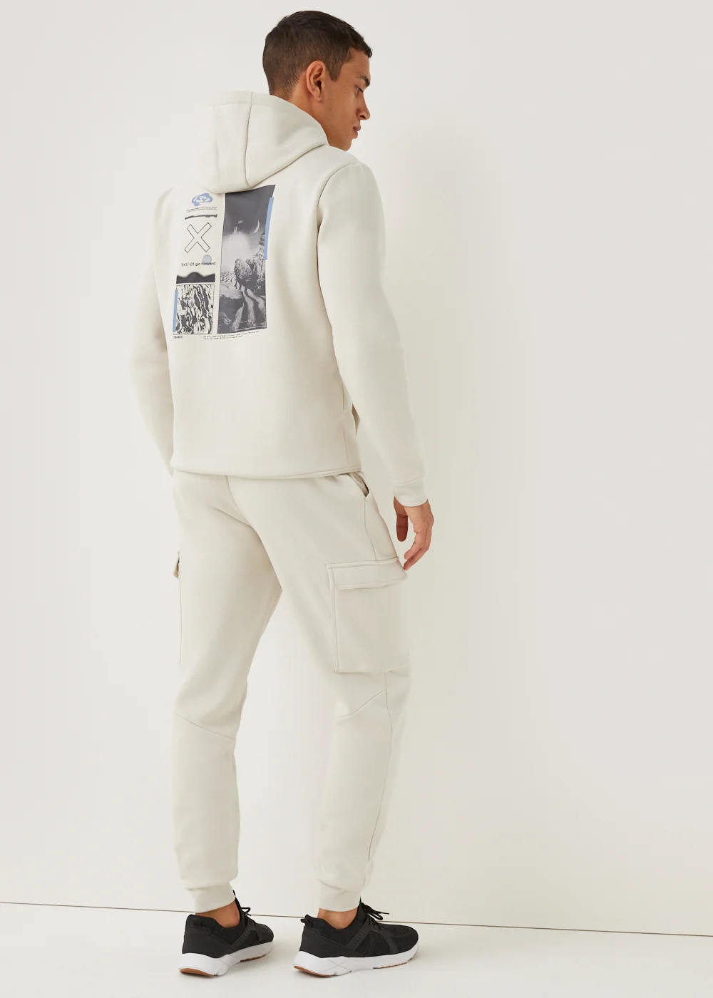 US Athletic Ecru Utility Joggers - Extra small Image 2