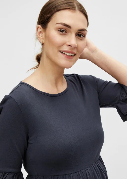 Mamalicious Maternity Hazel Navy Dress - 8 Image 2