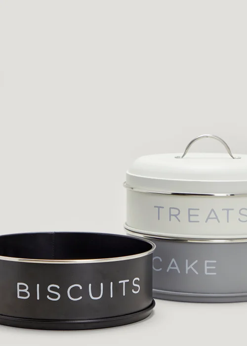 Monochrome Stackable Cake Tins Image 2