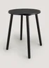 Black Cane Side Table (40cm x 50cm) Image 1