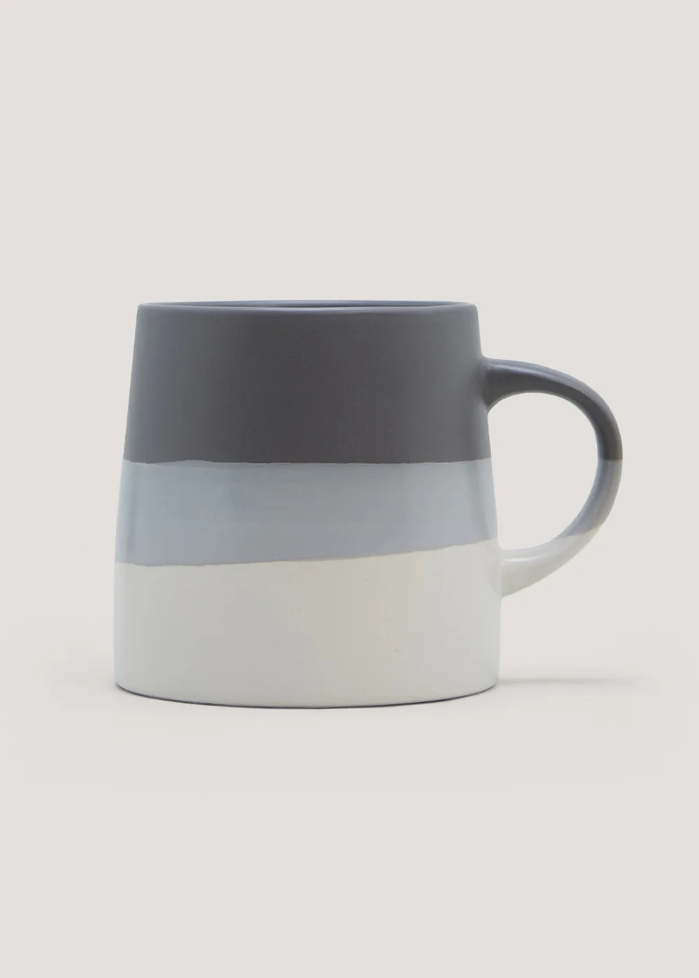 Grey Colour Block Mug (12cm x 9cm) Image 1