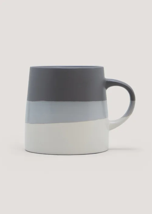 Grey Colour Block Mug (12cm x 9cm) Image 1