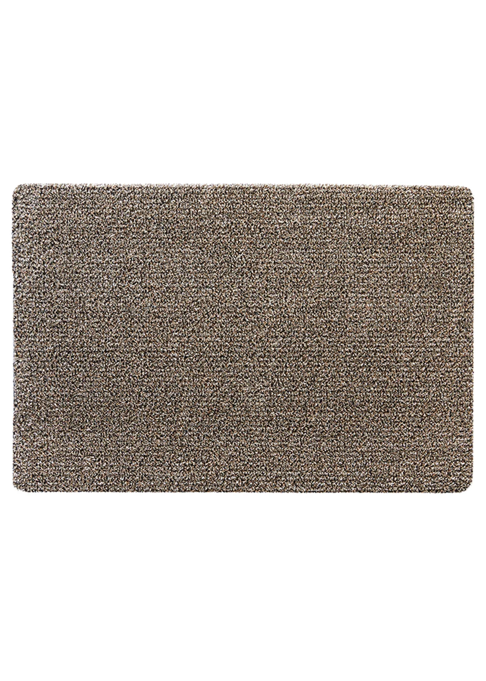 Natural Brown Washable Doormat (50cm x 75cm) Image 1