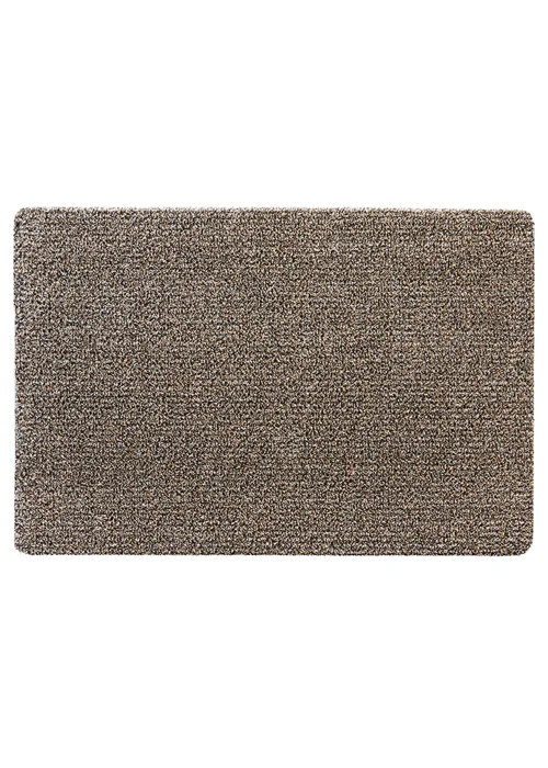 Natural Brown Washable Doormat (50cm x 75cm) Image 1