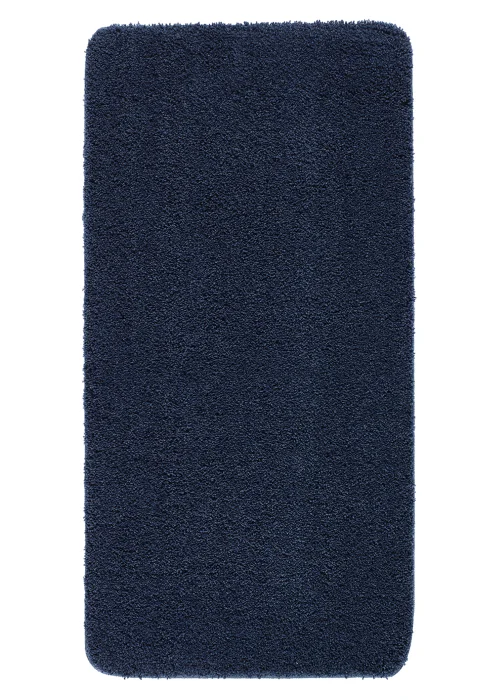 Deep Pile Navy Washable Muddle Mat (120cm x 80cm) Image 1