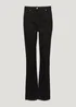 Black Split Hem Jeans - Size 8 Image 2