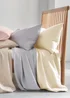 Stone Polycotton Fitted Bed Sheet (144 Thread Count) - Single Image 3