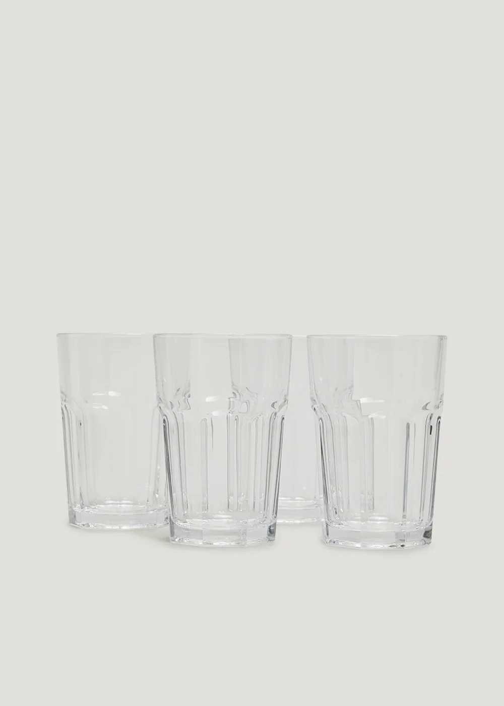4 Pack Long Drink Glasses Image 1