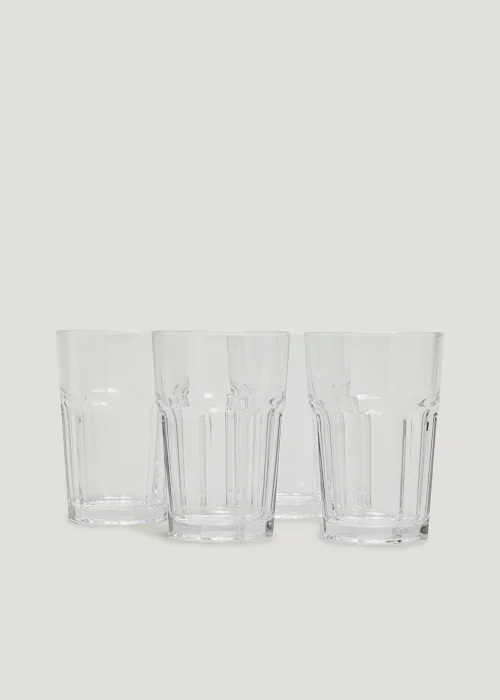 4 Pack Long Drink Glasses Image 1