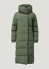 Khaki Wrap Padded Coat - 8 Image 5