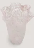 Pink Handkerchief Glass Vase (23.5cm x 23.5cm x 32.5cm) Image 2