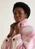 Pink Check Long Shacket - 8 Image 5