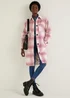 Pink Check Long Shacket - 8 Image 4