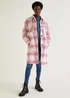 Pink Check Long Shacket - 8 Image 1