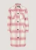 Pink Check Long Shacket - 8 Image 2