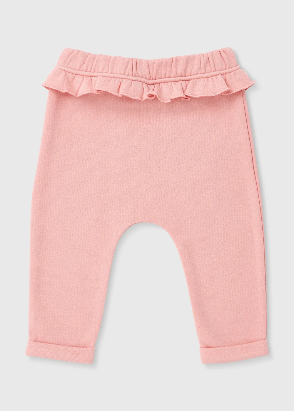 Baby Pink Frill Joggers (Newborn-23mths) - 9-12 months Image 1