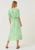 Green Swirl Midi Dress - 8 Image 4