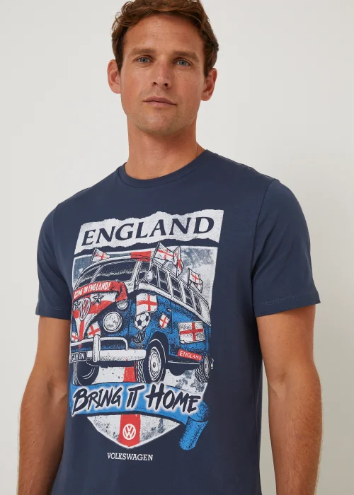 Blue England Volkswagen T-Shirt - S Image 4