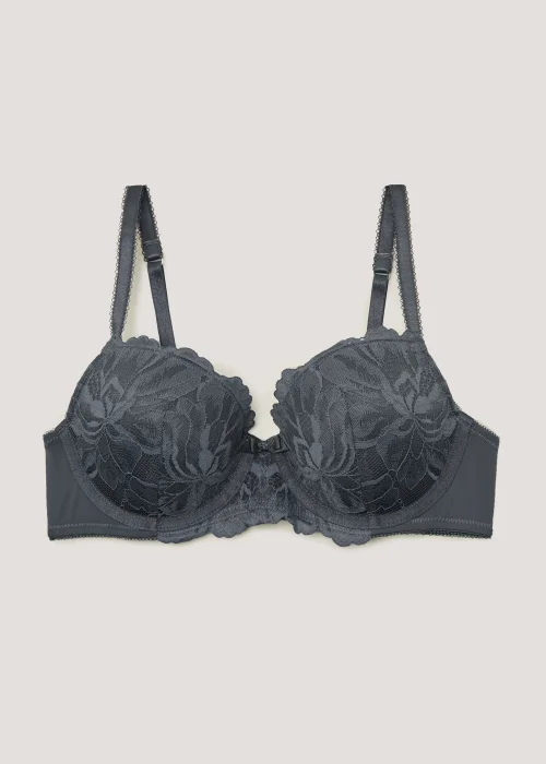 Grey Lace Bra - 32A Image 4