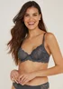 Grey Lace Non Padded Bra - 32A Image 1