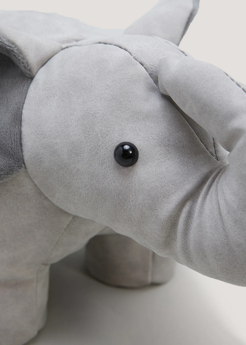 Elephant Faux Leather Doorstop (35cm x 16cm) Image 2