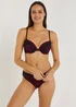 Black & Red Lace Bra - 32A Image 3