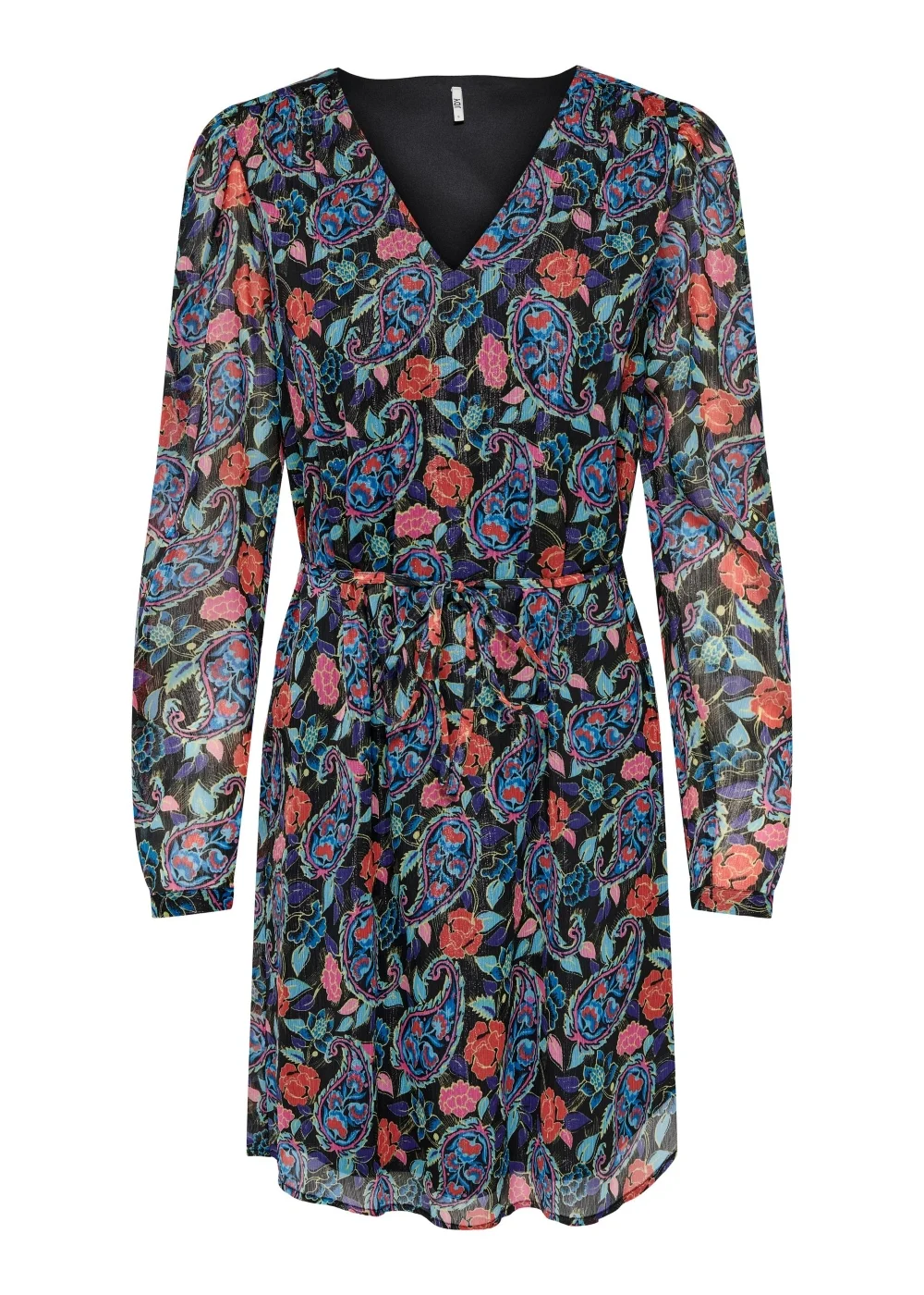 JDY Gonzo Multicoloured Paisley Print Dress - 8 Image 2