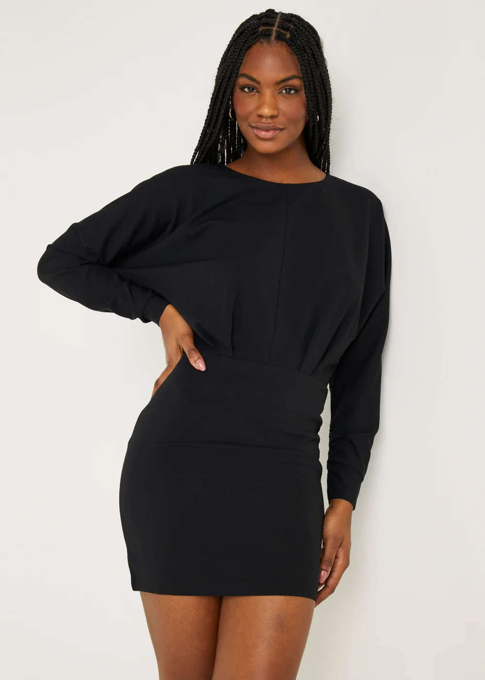 JDY Dicte Black Long Sleeve Dress - 12 Image 4