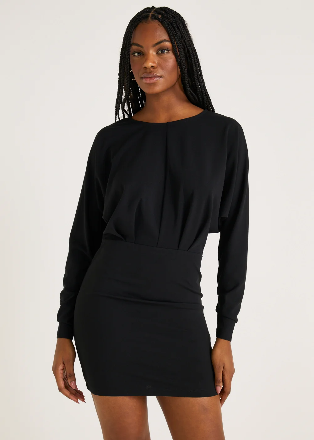 JDY Dicte Black Long Sleeve Dress - 12 Image 1