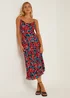 Be Beau Floral Midi Dress - 6 Image 1