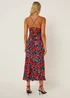 Be Beau Floral Midi Dress - 6 Image 5