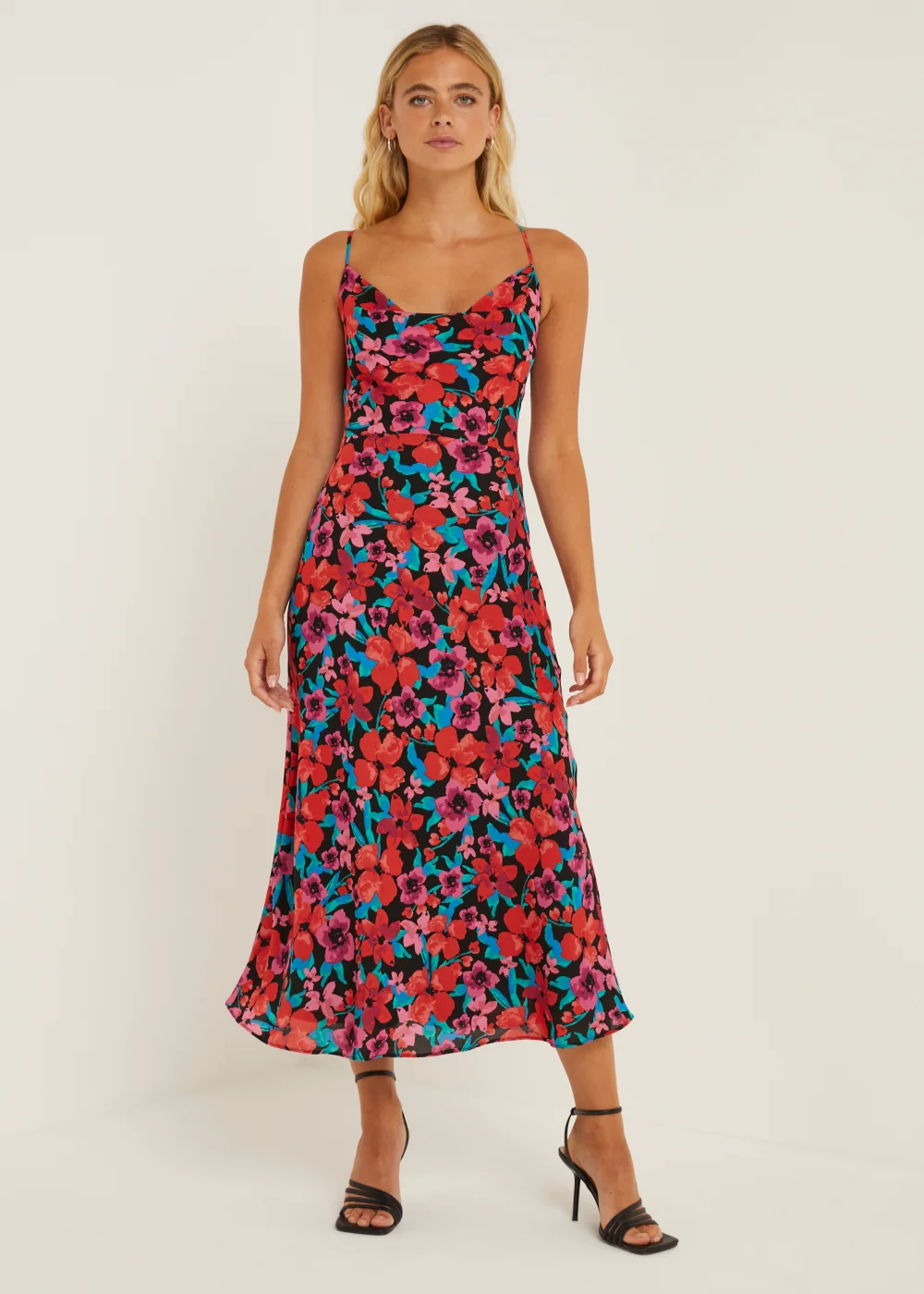 Be Beau Floral Midi Dress - 6 Image 2