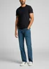 Lee Blue Wash Regular Fit Jeans - 32 Waist Regular Image 3