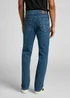 Lee Blue Wash Regular Fit Jeans - 32 Waist Regular Image 2