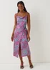 Be Beau Blue Zebra Print Co-Ord Cami Top - 6 Image 5