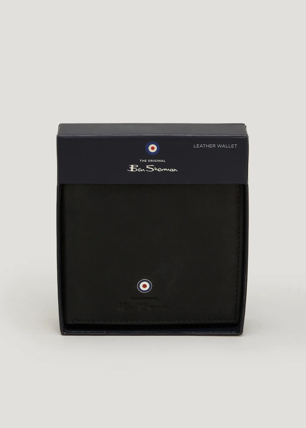 Ben Sherman Brown Real Leather Wallet - One Size Image 1