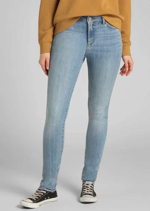 Lee Light Blue Skinny Fit Jeans - 26S Image 4