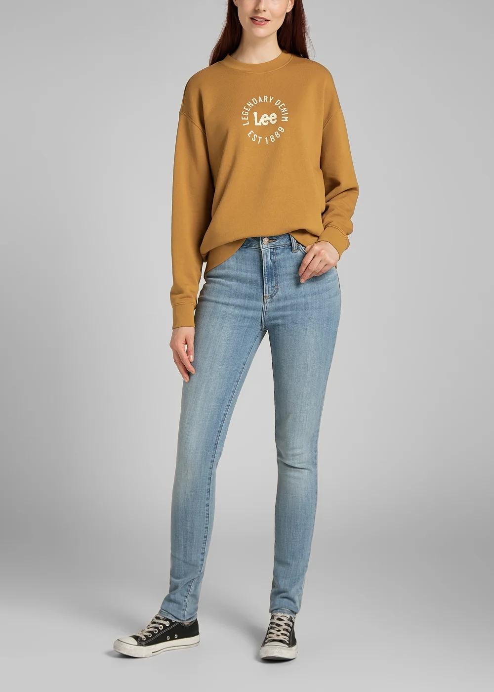 Lee Light Blue Skinny Fit Jeans - 26S Image 2