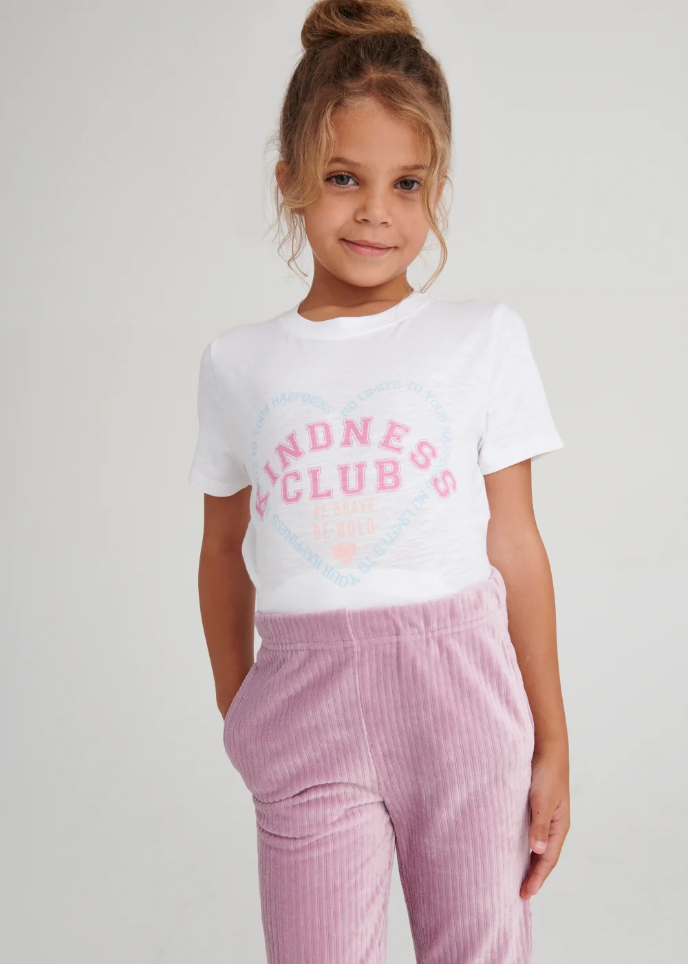 Girls Purple Velour Joggers (4-13yrs) - Age 4 Years Image 4