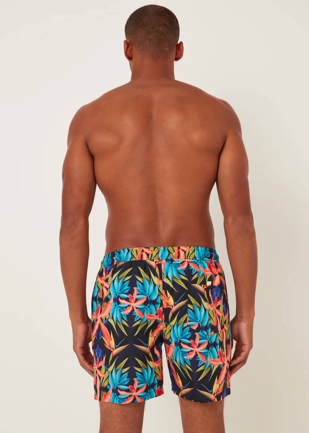 Bright Floral Swim Shorts - Small Image 2