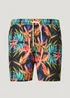 Bright Floral Swim Shorts - Small Image 4